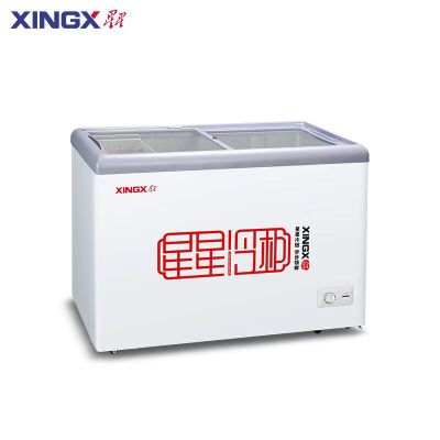星星(XINGX) SD/SC-183B 白色 183升冰柜商用展示柜雪糕柜饮料柜冷藏冷冻转换 卧式展示柜大容量