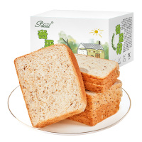 奇亚籽全麦吐司面包500g*2箱早餐三明治健康代餐糕点