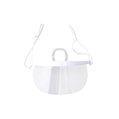 蔚岸一次性透明口罩餐饮专用厨房餐厅厨师食品塑料口罩防雾口水卫生微笑口罩145*72mm/个