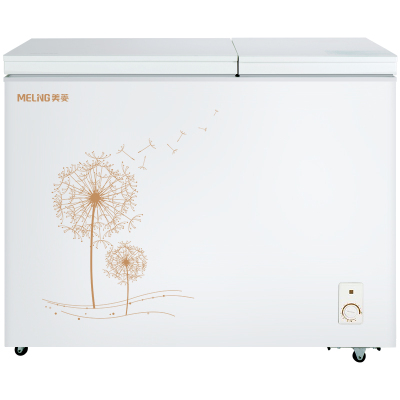 美菱(MELING) BCD-220DT 220升 冰柜家用商用 冷藏冷冻双温双室 一级节能大冰柜