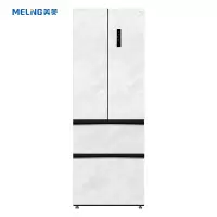 美菱(MeiLing)400升两门冰箱 一级能效 BCD-400WP9BT 雪山白