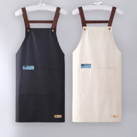 新款围裙防水防油家用厨房做饭男女时尚围腰成人工作服耐脏污定制