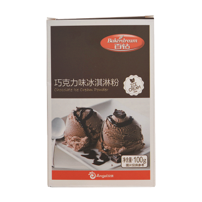 百钻巧克力味冰淇淋粉100g