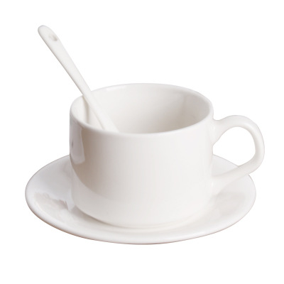 瑞珪 纯白咖啡杯陶瓷