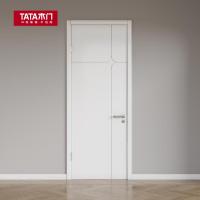 TATA木门现代简约木门卧室门全屋定制木质复合室内门免漆门T008