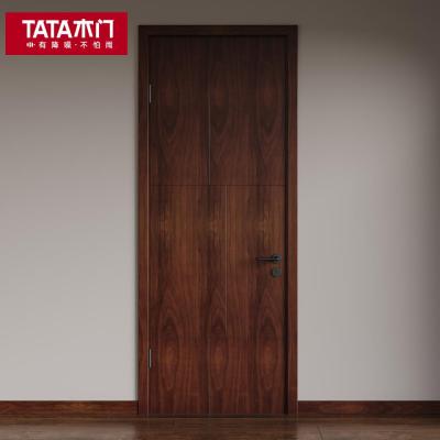 TATA木门实木复合大门定制室内门卧室门房门油漆门T001