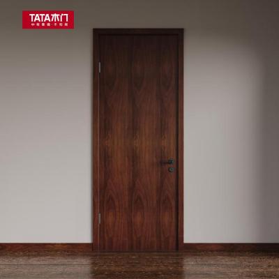 TATA木门实木复合大门定制室内门卧室门房门油漆门T005