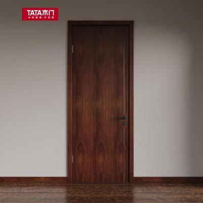 TATA木门实木复合大门定制室内门卧室门房门油漆门T303
