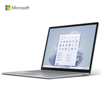 微软Surface Laptop 5 笔记本电脑 i7-1265U 16G 512G 亮铂金 15英寸高色域触屏 笔记本电脑 商务办公 触控屏 时尚轻薄本(不含票)