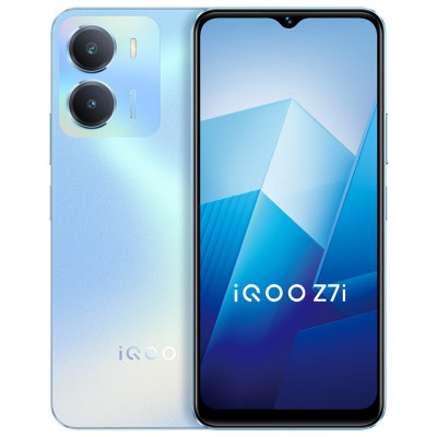 vivo iQOO Z7i 8GB+128GB 冰湖蓝 天玑6020芯 全网5G 5000mAh大电池 后置AI高清双摄 智能手机[不含票]