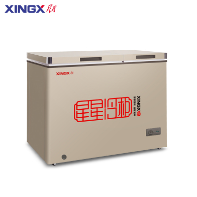 星星(XINGX)BCD-180GCT 180L双温冰柜家用商用 减霜80% 机械控温 大冷冻小冷藏