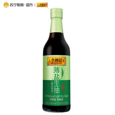 李锦记 薄盐生抽 500mL