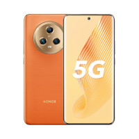 荣耀Magic5 12GB+256GB 燃橙色 6.73英寸悬浮四曲屏 第二代骁龙8旗舰芯片 全网通版 5G手机