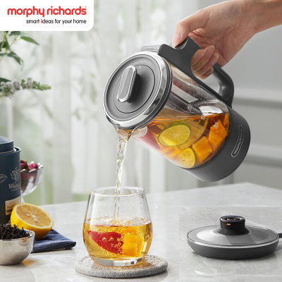 摩飞电器(Morphyrichards) MR6085 深空灰 养生壶 分体便携式迷你煮茶器 多功能煮茶壶热水壶