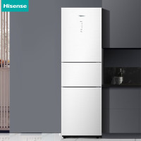 海信(Hisense)三门冰箱222升风冷无霜独立变温仓 灵活三温区家用小型电冰箱超薄BCD-222WTDG/S