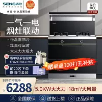 Seng/森歌F30集成灶家用消毒柜一体灶二星级定制一气一电电磁炉集成灶[定制一气一电专用链接]