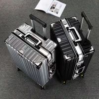 行李箱男学生大容量超大密码箱万向轮26旅行箱新款24铝框拉杆箱女