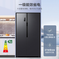 容声(Ronshen) 609升 对开门冰箱双变频节能 一级能效 CAA离子除菌净味 BCD-609WD11HP