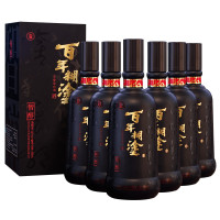 百年糊涂 智醇 浓香型白酒 贵州茅台镇粮食酒 43度 500ml*6瓶 整箱装