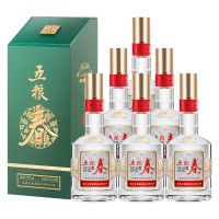 五粮液(WULIANGYE) 五粮春二代(菁萃)浓香型白酒 优级白酒 52度 550ml*6瓶 整箱装