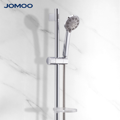 九牧(JOMOO)卫浴简易花洒升降杆淋浴喷头软管升降简约套装花洒S82013