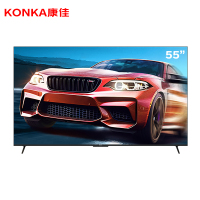 康佳电视 55E8A 55英寸 2+32GB 120HZ高刷 4K超清全面屏 远场语音声控电视