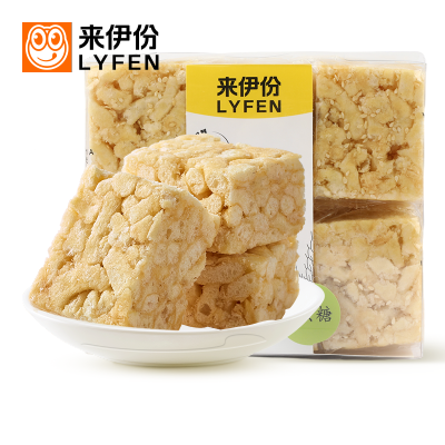 [满300减210]来伊份荞麦味沙琪玛295g袋装休闲零食小吃小吃美味早餐