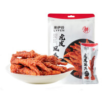 来伊份虎皮凤爪五香味125g网红小吃休闲零食鸡爪子即食辣卤味熟食