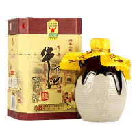 牛栏山二锅头 百年陈酿 三牛 浓香型白酒 42度 400ml (两瓶送礼袋)