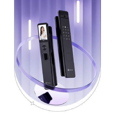 萤石Y3000FVS 3D人脸识别 室内4英寸可视大屏视频锁