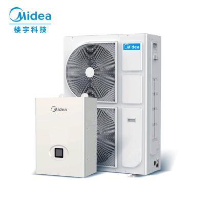 美的空气能采暖 家用分体机 变频一级能效DNLF-V180W/NN1-D
