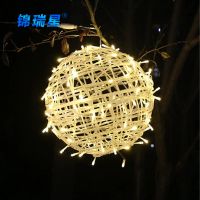 锦瑞星led藤球灯[30cm]高亮藤球/个