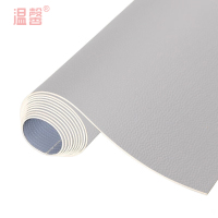 温馨 PVC塑胶地板革地垫 浅灰色1.6mm 平方