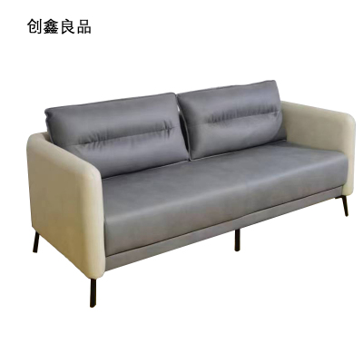 创鑫良品 皮质沙发 休闲沙发 三人沙发CX-S18085 1800*800*850mm/张