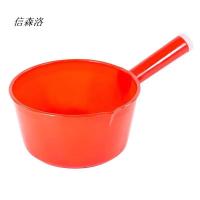 信森洛 塑料水勺 红色 直径18cm /个
