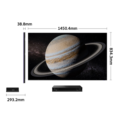 创维SKYWORTH 75寸壁纸电视无缝贴墙 哈曼声学系统 独立主机 全功能AI芯片75Q53