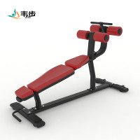 韦步XH-028下斜腹肌板 商用仰卧凳 仰卧起坐训练健身房工作室私教器械