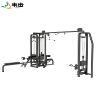 韦步EM1029商用五人站方位飞鸟龙门架综合力量训练健身房组合器械