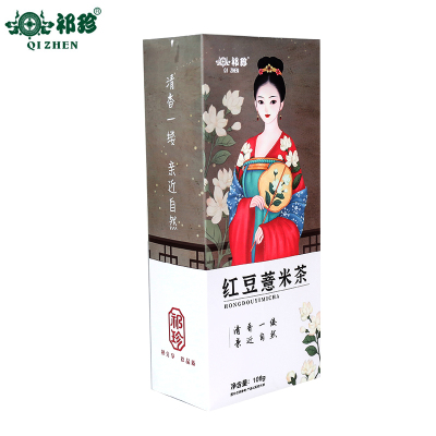 祁珍红豆薏米茶135g盒