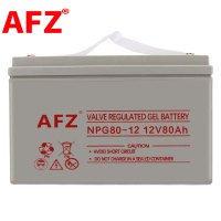 AFZ太阳能蓄电池12V80AH应急通信设备逆变器UPS电源发电系统12伏NPG80-12