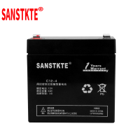 SANSTKTE蓄电池12V4AH电瓶UPS电源直流屏通信照明门禁安防应急C12-4