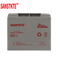 SANSTKTE胶体免维护蓄电池UPS电源12V24AH通信机房监控网络门禁安防消防C12-24