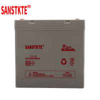 SANSTKTE免维护蓄电池UPS电源12V50AH机房电瓶安防EPS照明监控门禁T12-50