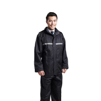 REXIN 分体式防水防汛交通执勤工作服雨衣 反光雨衣雨裤套装
