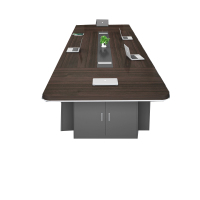东业家具会议台会议桌LY-002H(按米算)木质会议桌