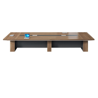 东业家具会议台会议桌LY-012H(按米算)木质会议桌
