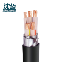 沈迈 铜芯铠装电缆 ZC-YJV22-0.6/1KV-4*25+1*16mm² /米