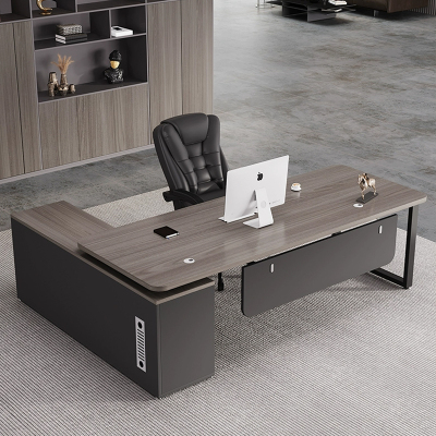 办公桌椅组合老板桌子现代简约办公室经理桌大班台总裁桌办公家具