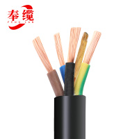 奉缆 铜芯橡套软电缆 YC 3X120+1X70mm²/米
