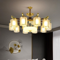 [慕洛奇] 新中式吊灯中国风禅意客厅灯现代中式酒店会所大厅餐厅茶室灯具